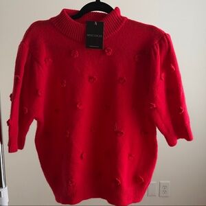 Impressions Vibrant Red Women's Sweater